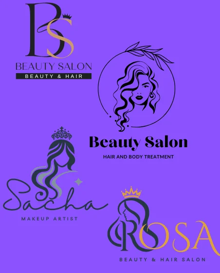 Beauty Salon logo design Header