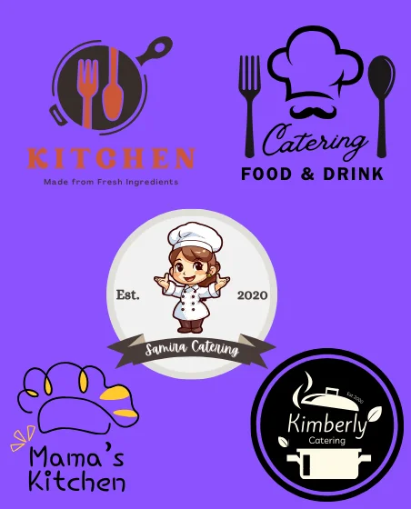 catering logo design Header